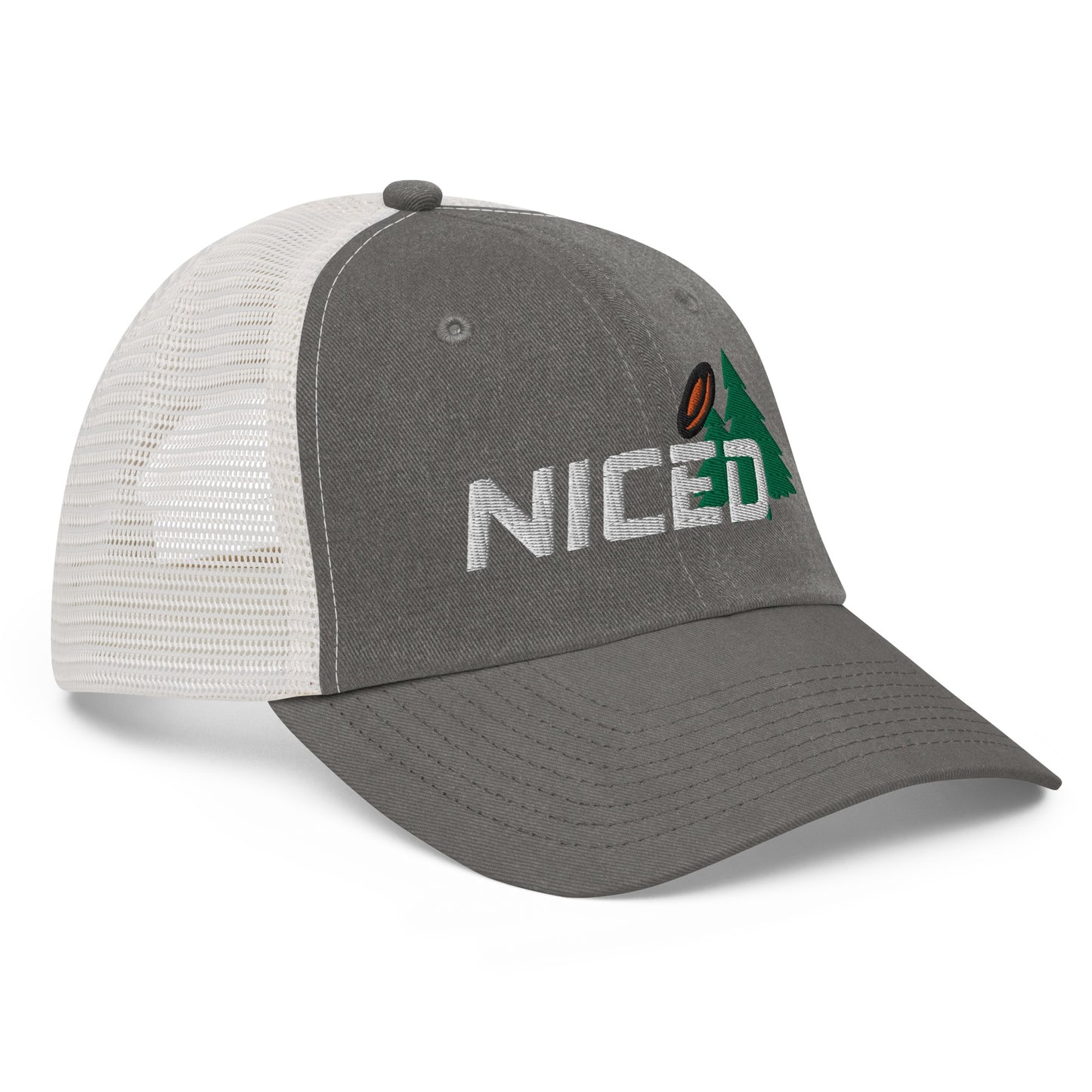 NICED phrase disc golf hat - NicedNation Disc Golf Hat
