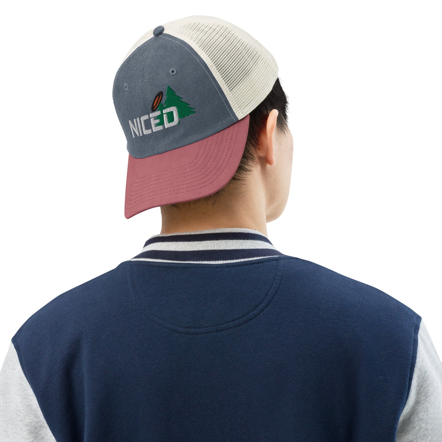 NICED phrase disc golf hat - NicedNation Disc Golf Hat