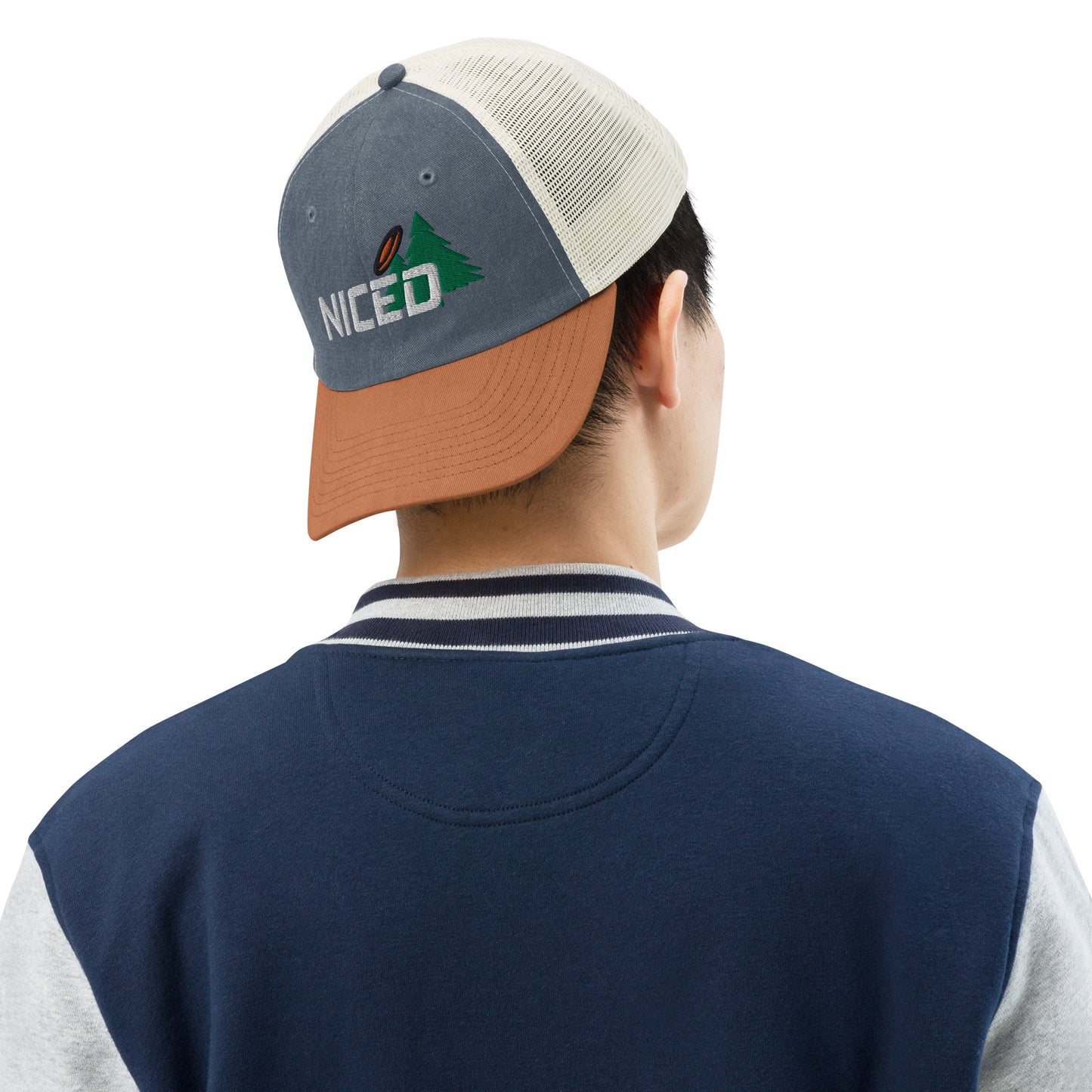 NICED phrase disc golf hat - NicedNation Disc Golf Hat