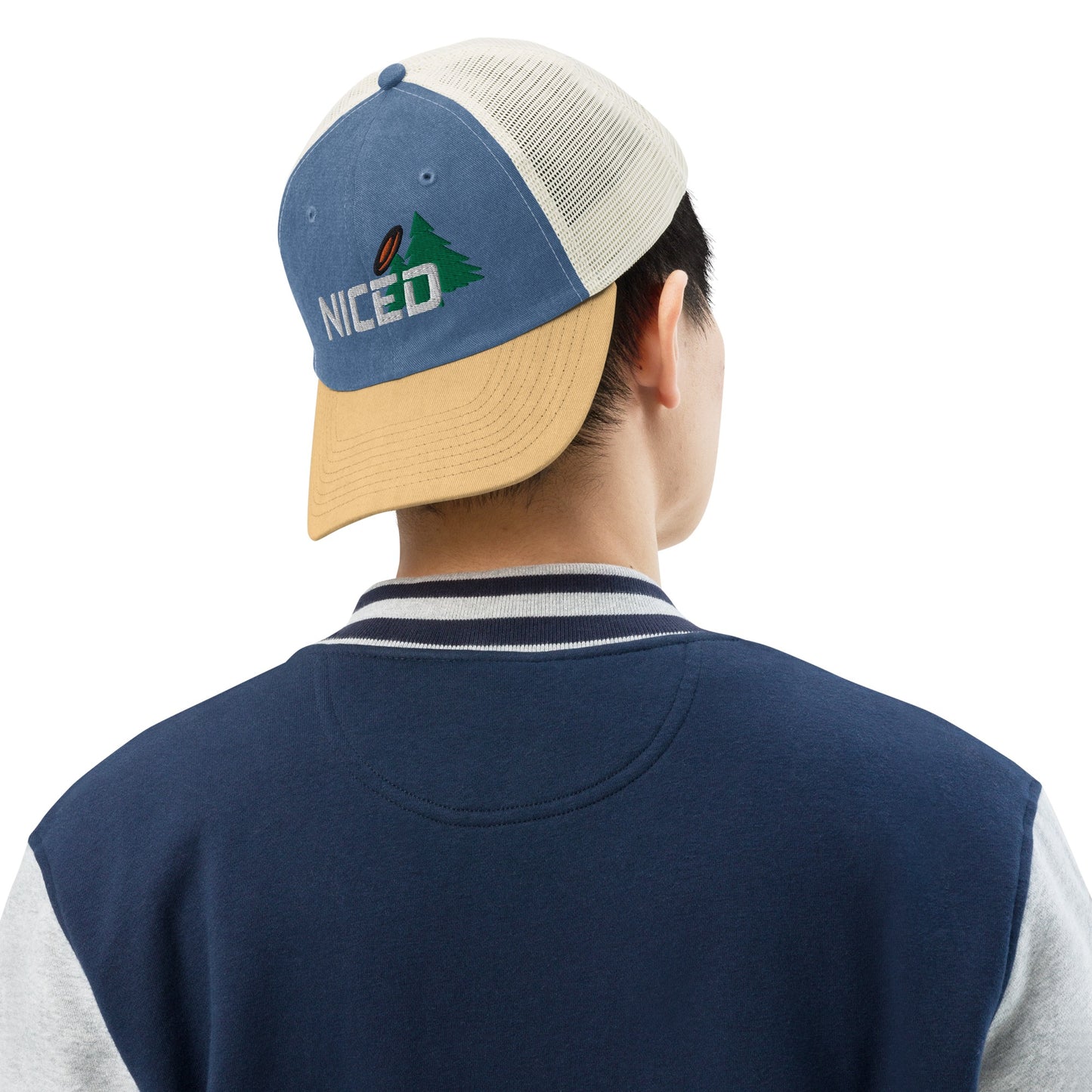 NICED phrase disc golf hat - NicedNation Disc Golf Hat