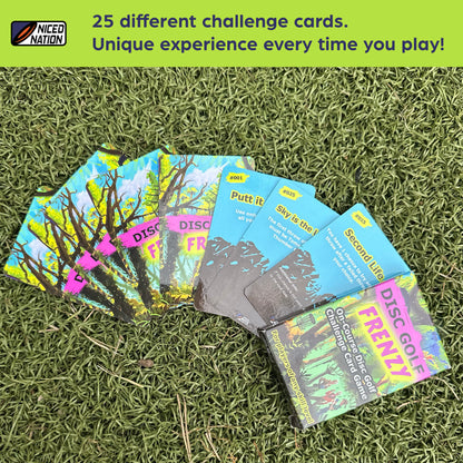 Disc Golf Frenzy card game by Niced Nation