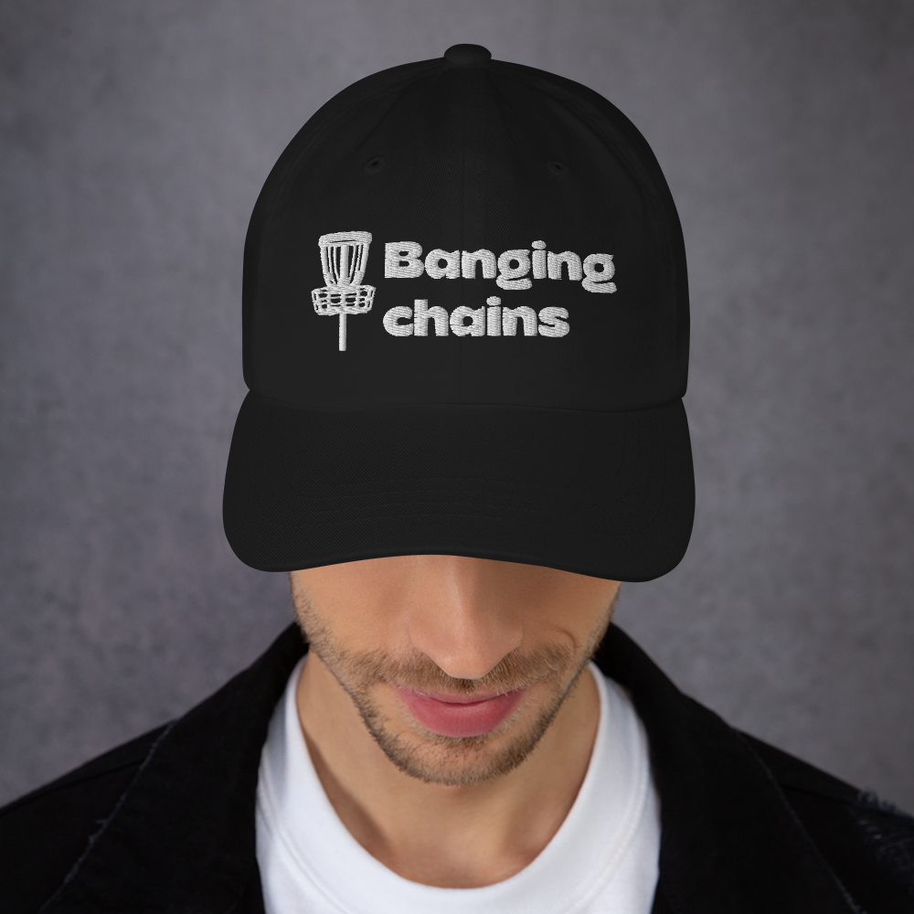 Banging Chains Disc Golf Dad hat - NicedNation Disc Golf Hat