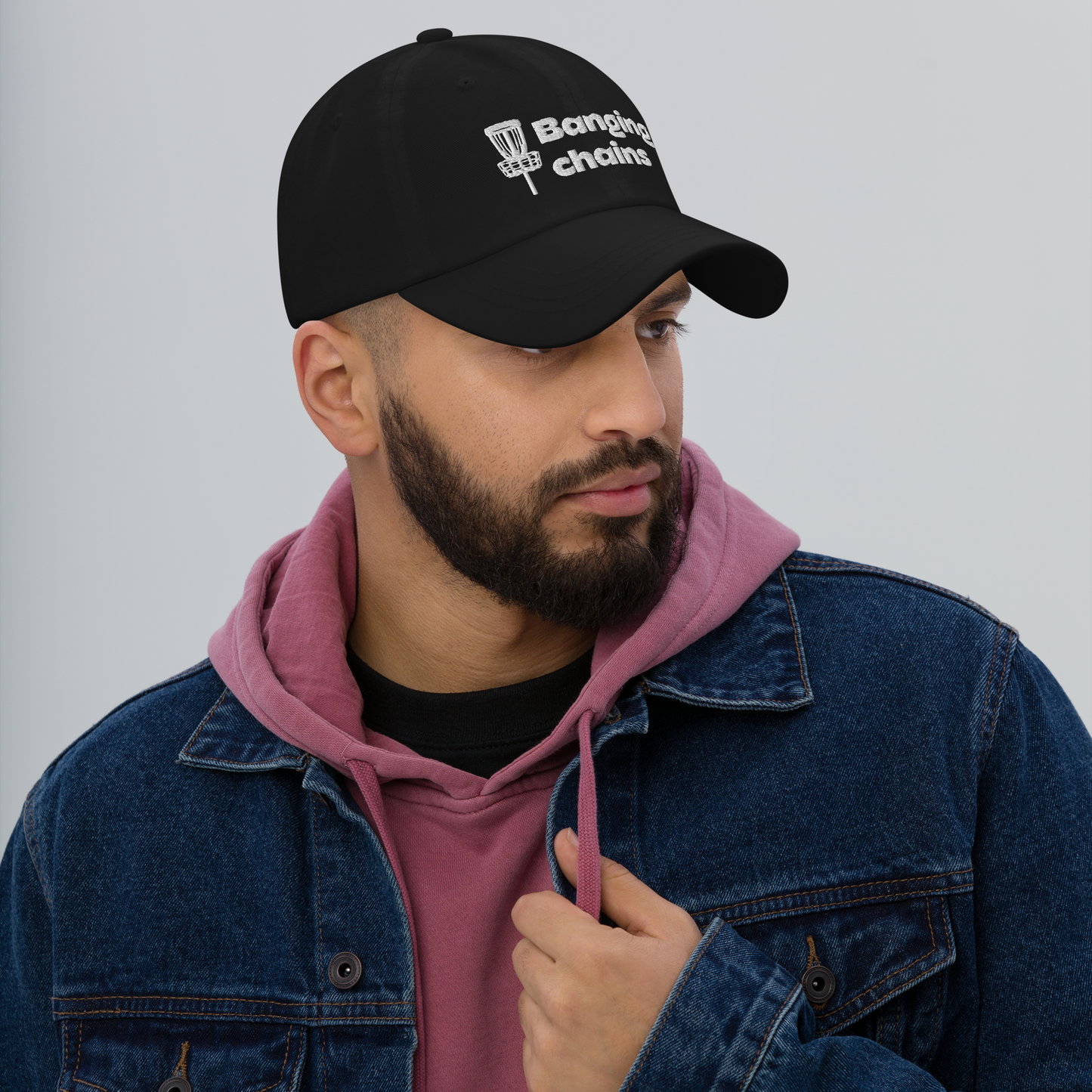 Banging Chains Disc Golf Dad hat - NicedNation Disc Golf Hat