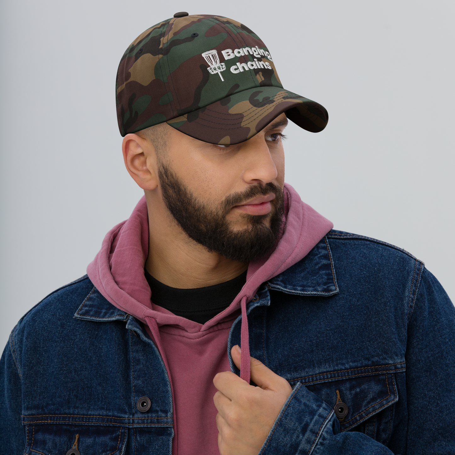 Banging Chains Disc Golf Dad hat - NicedNation Disc Golf Hat