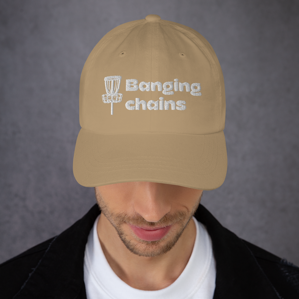 Banging Chains Disc Golf Dad hat - NicedNation Disc Golf Hat