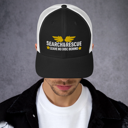 Leave no Disc Behind Trucker Hat - NicedNation Disc Golf Hat